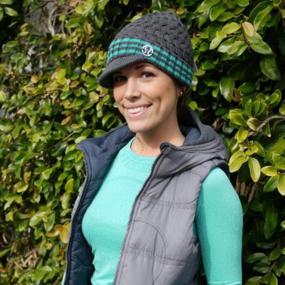 Lululemon Merino Wool Striped Brimmed 